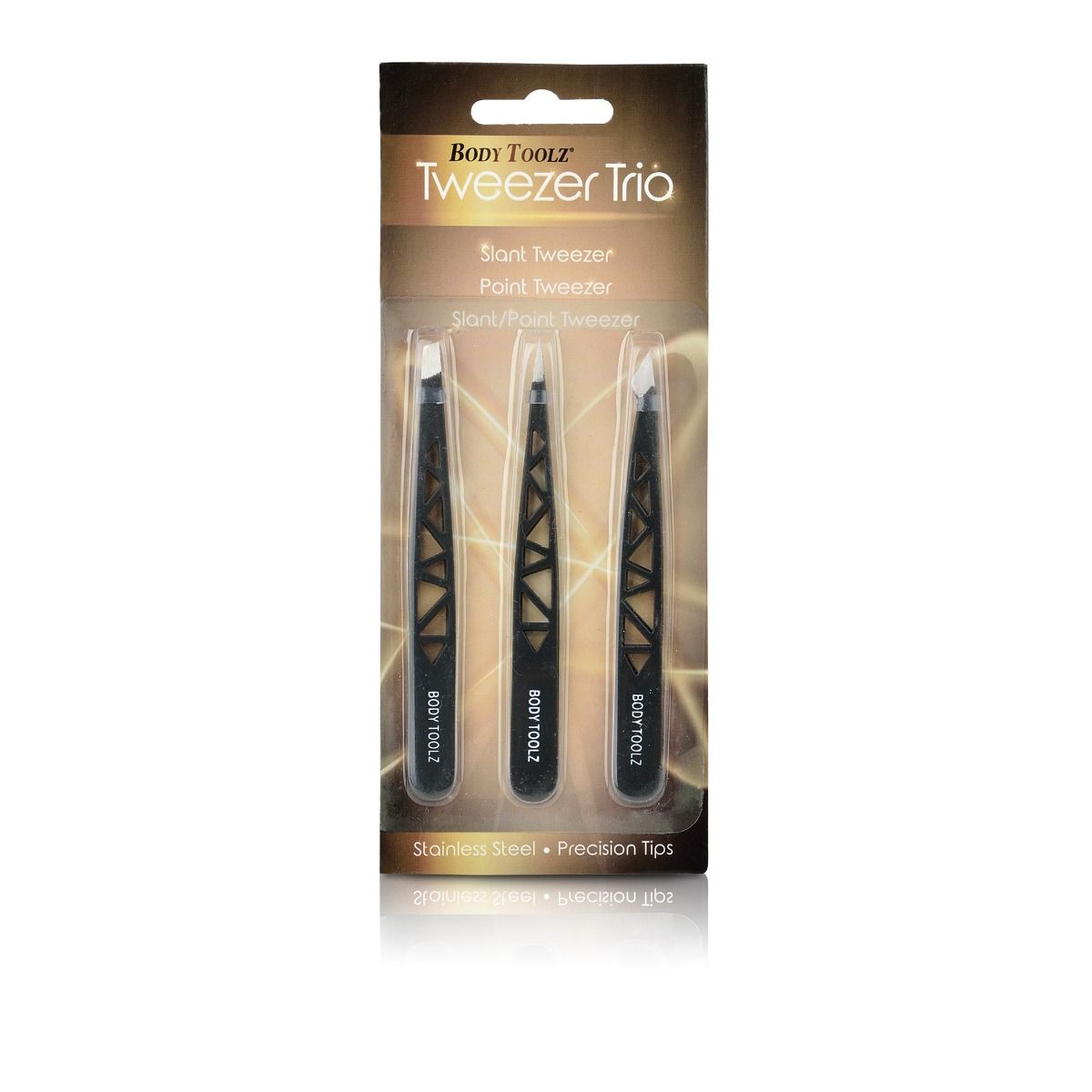 Body Toolz Trio Tweezers - Slant, Point, & Slant/Point