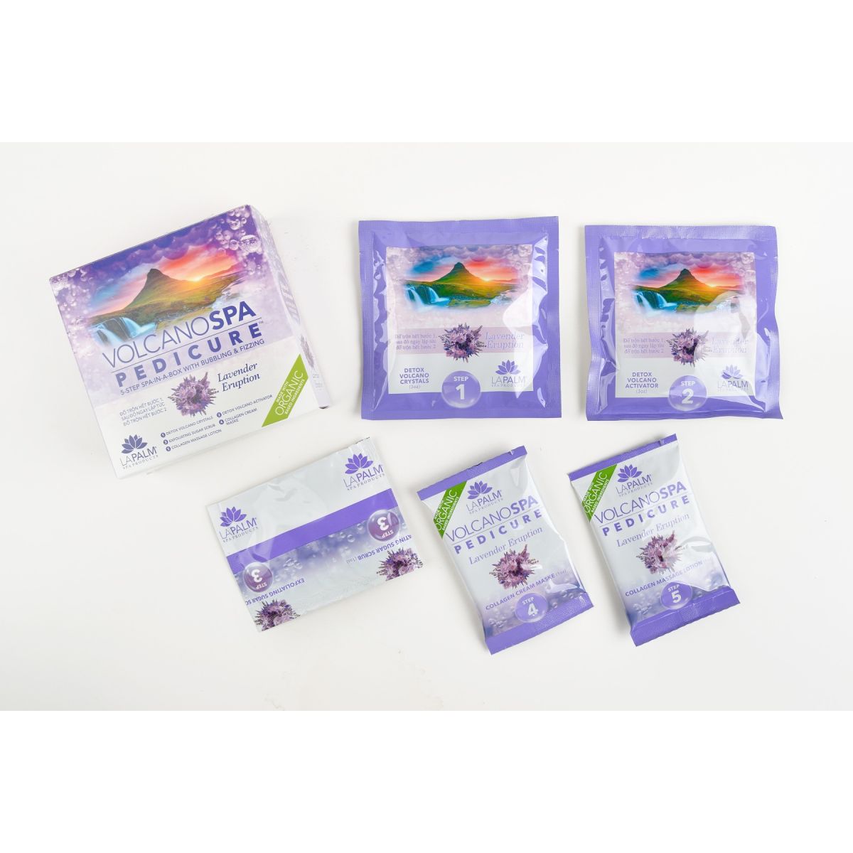 La Palm Volcano Spa Pedi - Lavender Eruption