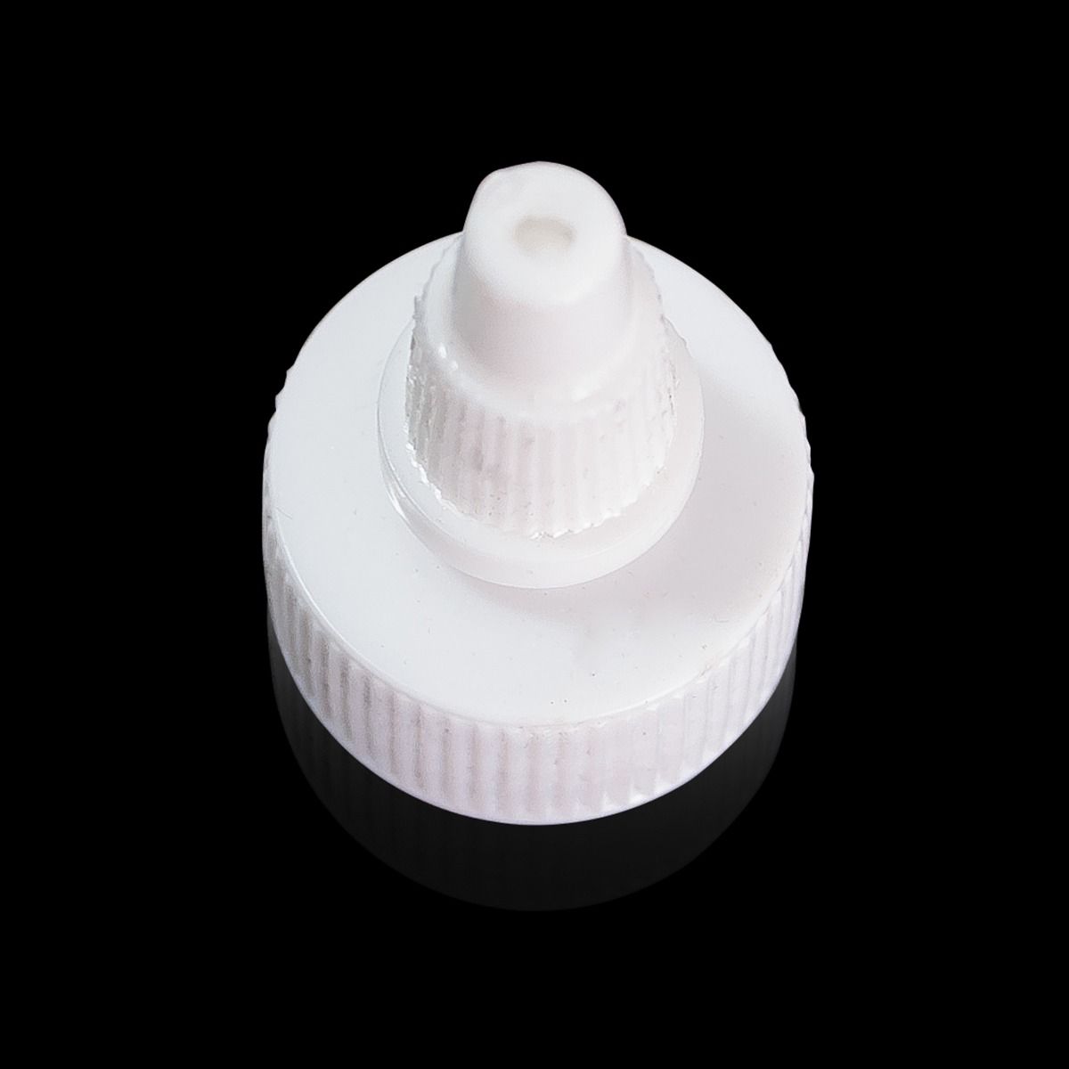 White HDPE Bullet Bottle 16 oz w/Twist Cap
