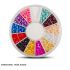 ANS Rhinestones - Pearl Round (576 pc Wheel)