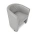 Barrel Chair Grey