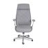 Regis Customer Chair Grey w/Chrome base
