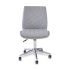 Regis Technician Chair Grey w/Chrome base