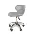 Crescent Technician Chair Grey w/Chrome Base