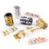 Nail Art Gold & Silver Mesh Net Transfer Foil -  # 006 - 10 Rolls
