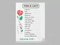 Price List