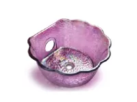 Scallop Glass Sink Bowls