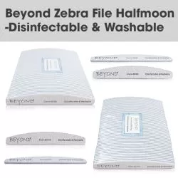 Beyond Zebra File Halfmoon - Disinfectable & Washable