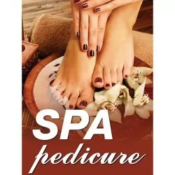 Holographic Window Decal - Spa pedicure - H-2