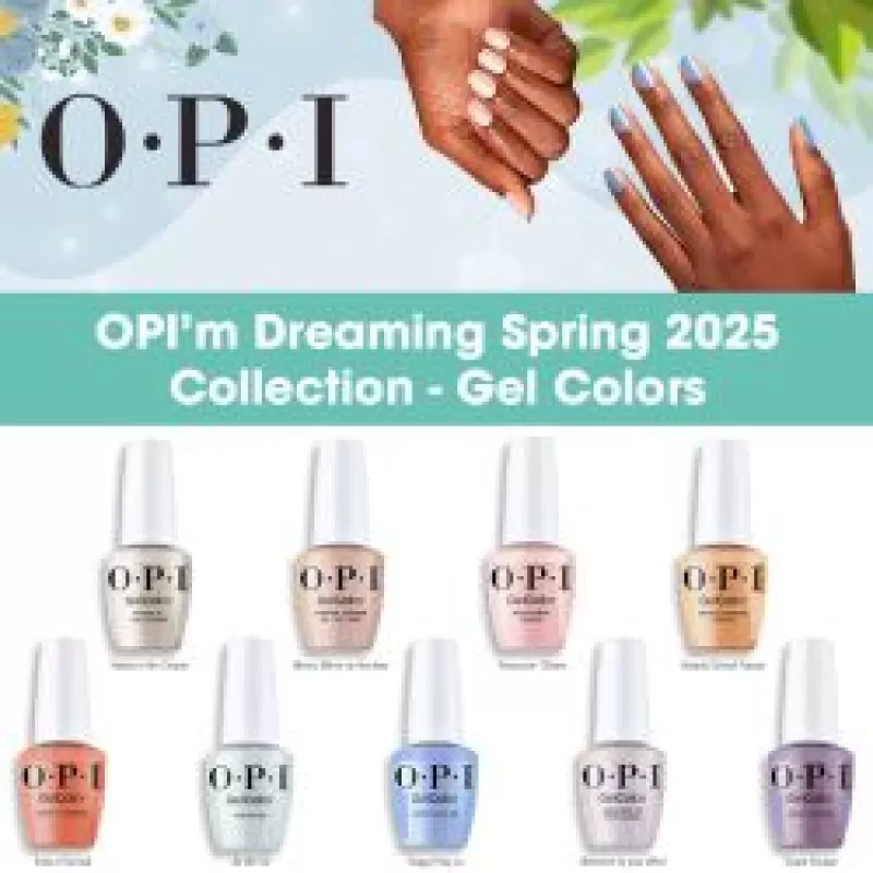 OPI'm Dreaming Spring 2025 Collection - Gel Colors