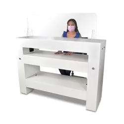 Quad QDry Table Acrylic Protective Screen