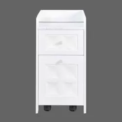 Regis Pedi-Cart with Marble Top