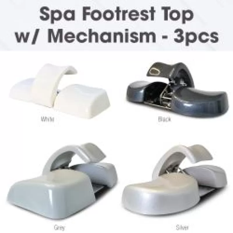 Spa Footrest Top w/ Mechanism - 3pcs