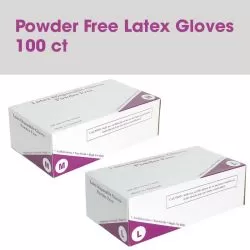 Powder Free Latex Gloves 100 ct