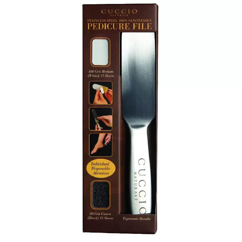 Cuccio Stainless Steel Pedicure File Introduction Kit