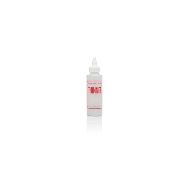 Imprinted Empty Polish Thinner Bottle w/Cap 4 oz