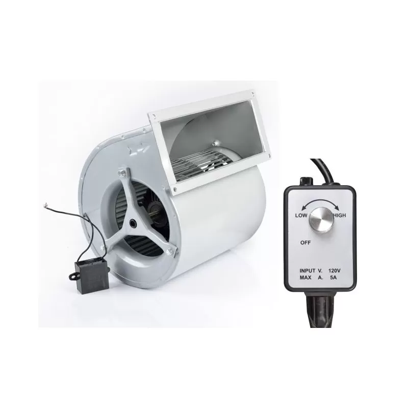Centrifuge Fan Complete w/ Filter, Carbon, & Speed Control