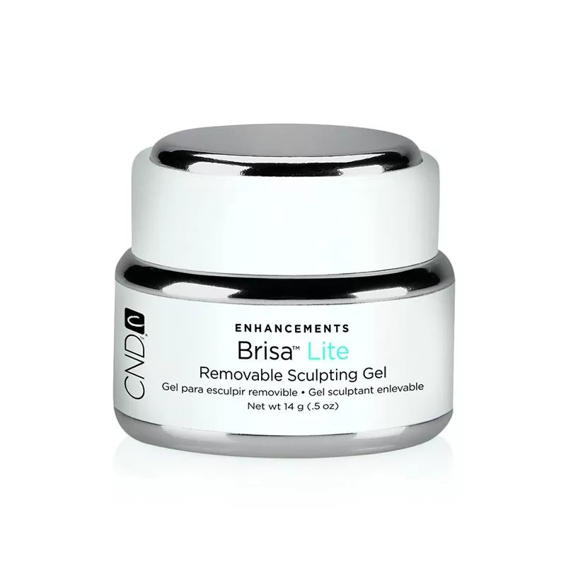 CND Brisa Lite Sculpting Gel Pure White 0.5 oz