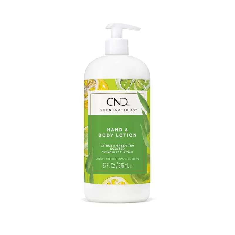 CND Scentsations Citrus & Green Tea Lotion 33 oz