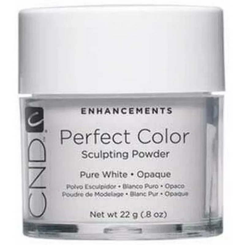 CND Perfect Color Sculpting Powder Pure White 0.8 oz