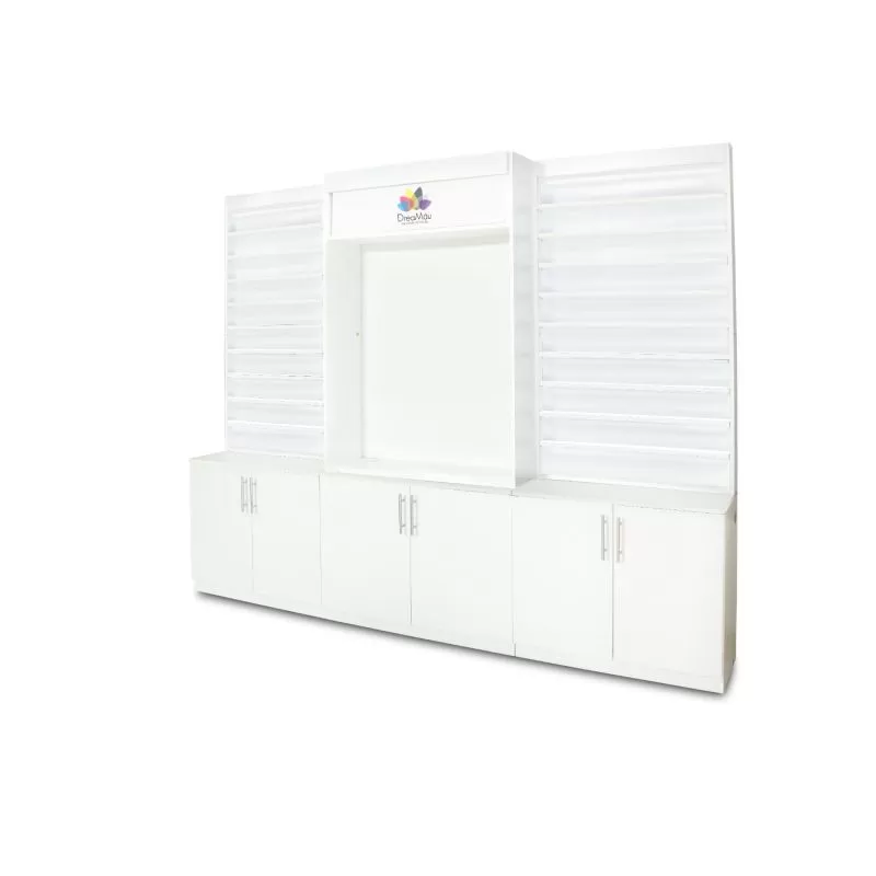 DreaMau Machine Cabinet - Set of 3 Display - White