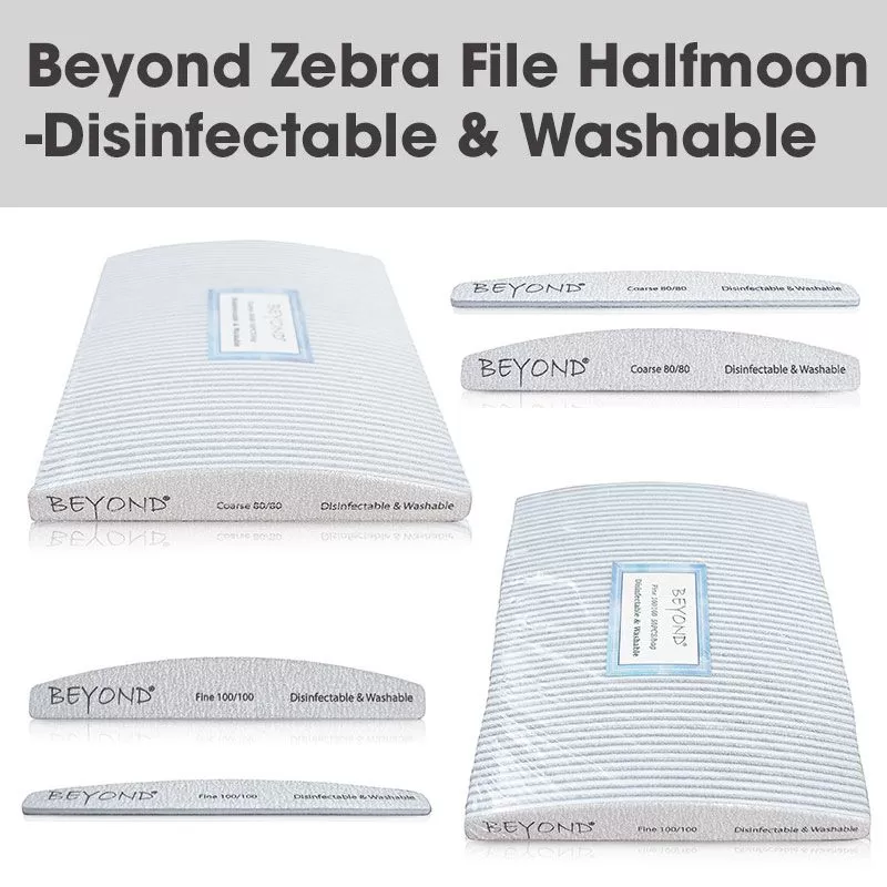 Beyond Zebra File Halfmoon - Disinfectable & Washable