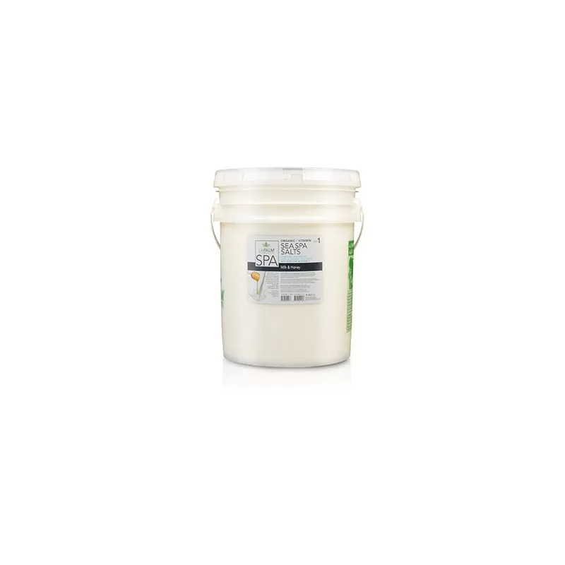 La Palm Sea Spa Salts - Milk & Honey 5 Gal