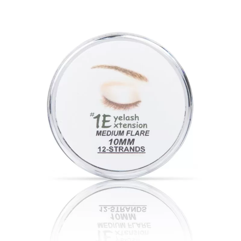 #1 Eyelash Flare Jar 10MM -12 Medium