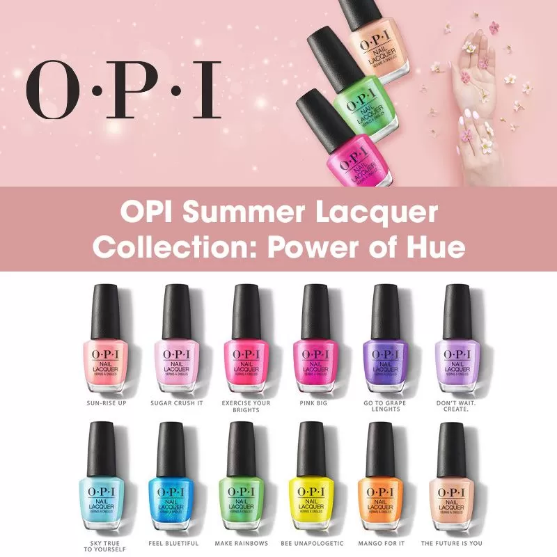 OPI Summer Lacquer Collection: Power of Hue