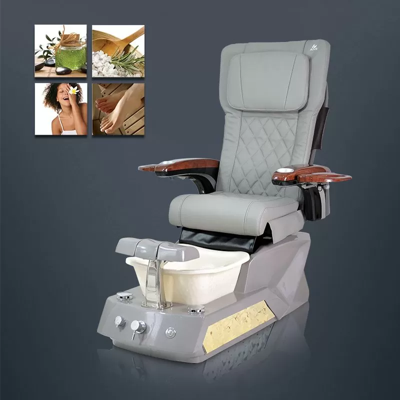 Pocono with Square Glass Sink w/ installation - Gold Panels