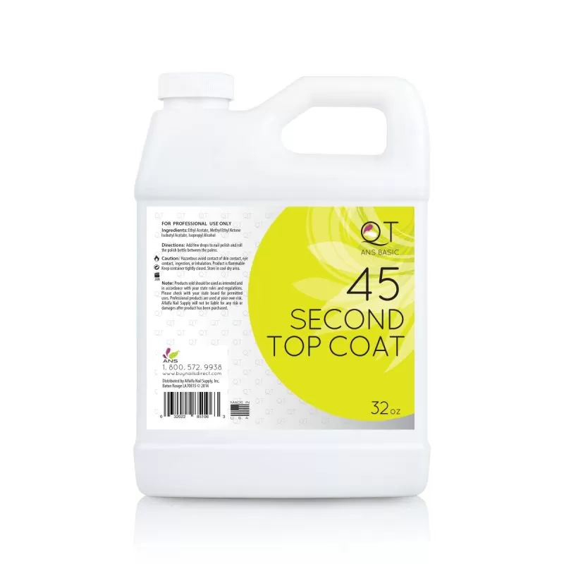 QT 45 Second Top Coat 32 oz
