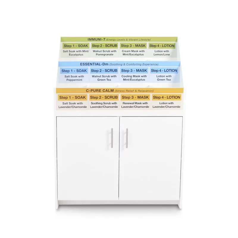 3-Tier Cubes PODs Holder Stand - White