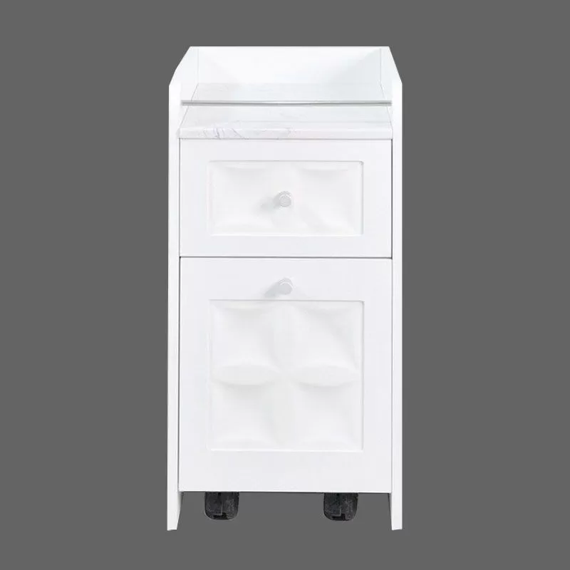 Regis Pedi-Cart with Marble Top