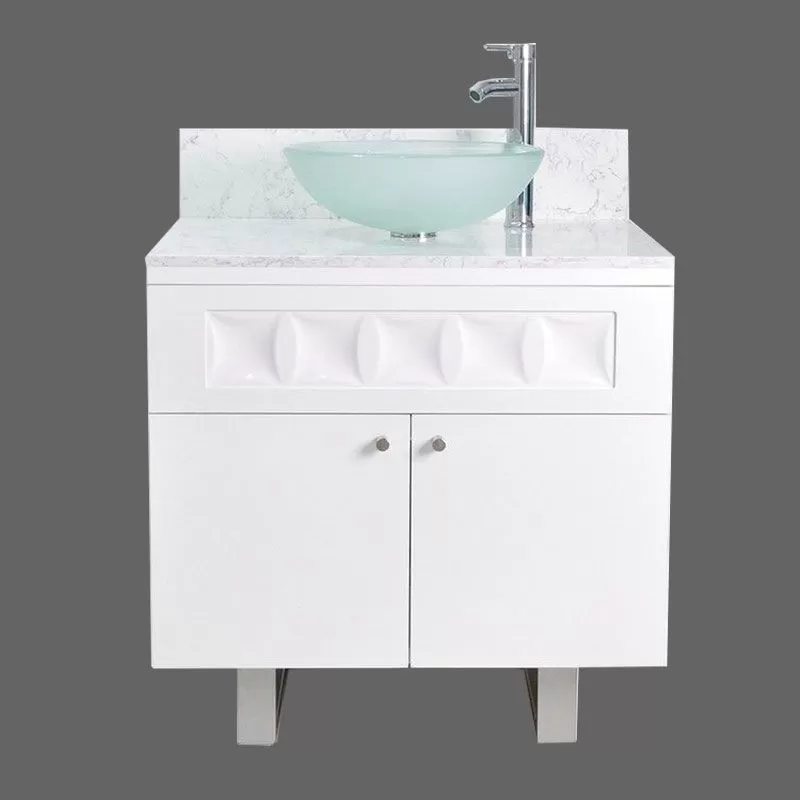 Regis Single Sink with Marble Top - 30