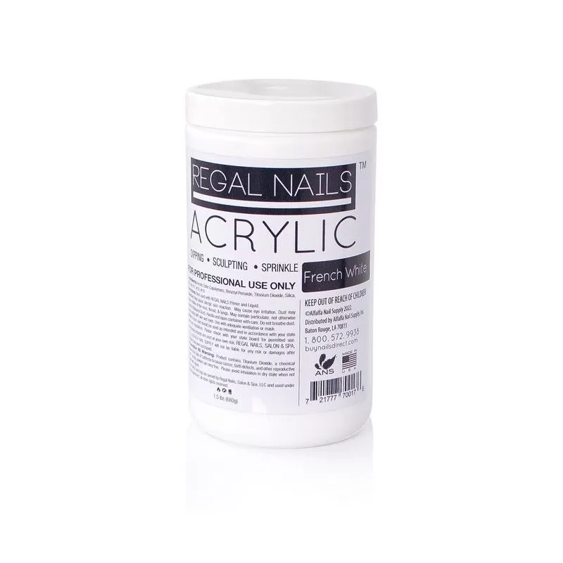Regal Acrylic Powder - French White - 24 oz