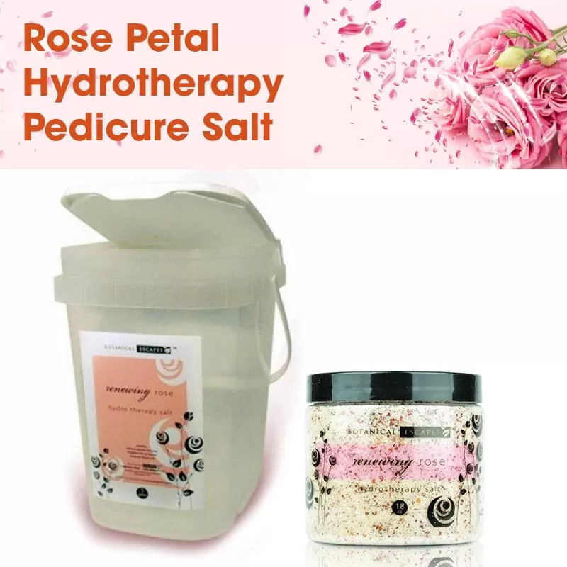 Botanical Escapes Rose Petal Hydrotherapy Salt