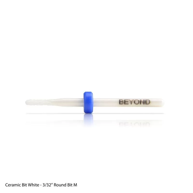 Beyond Ceramic Bit Round M 3/32 - Cuticle Cleaner