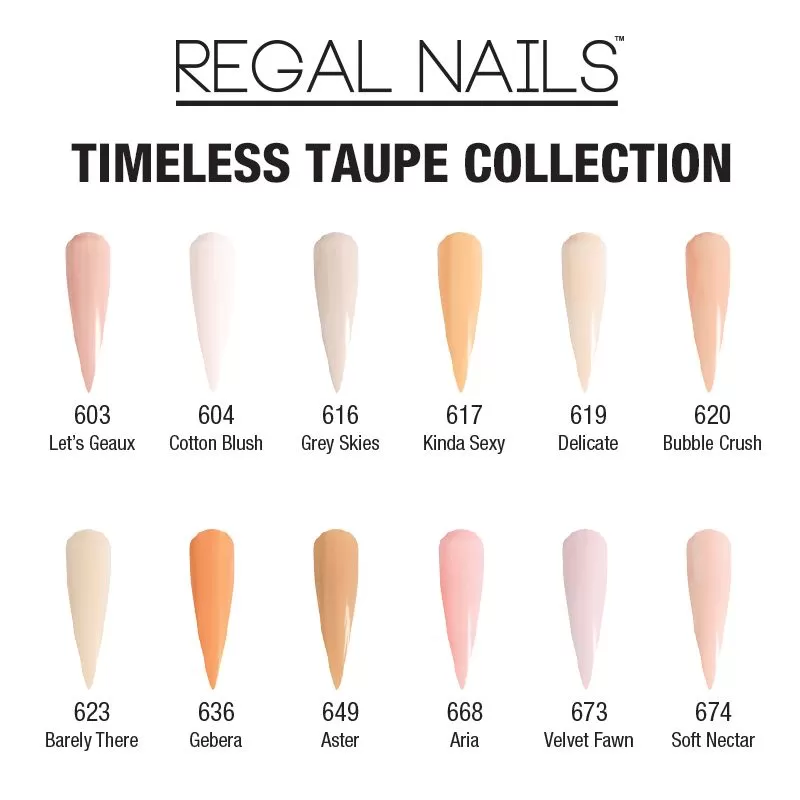 Regal Timeless Taupe Powder Collection