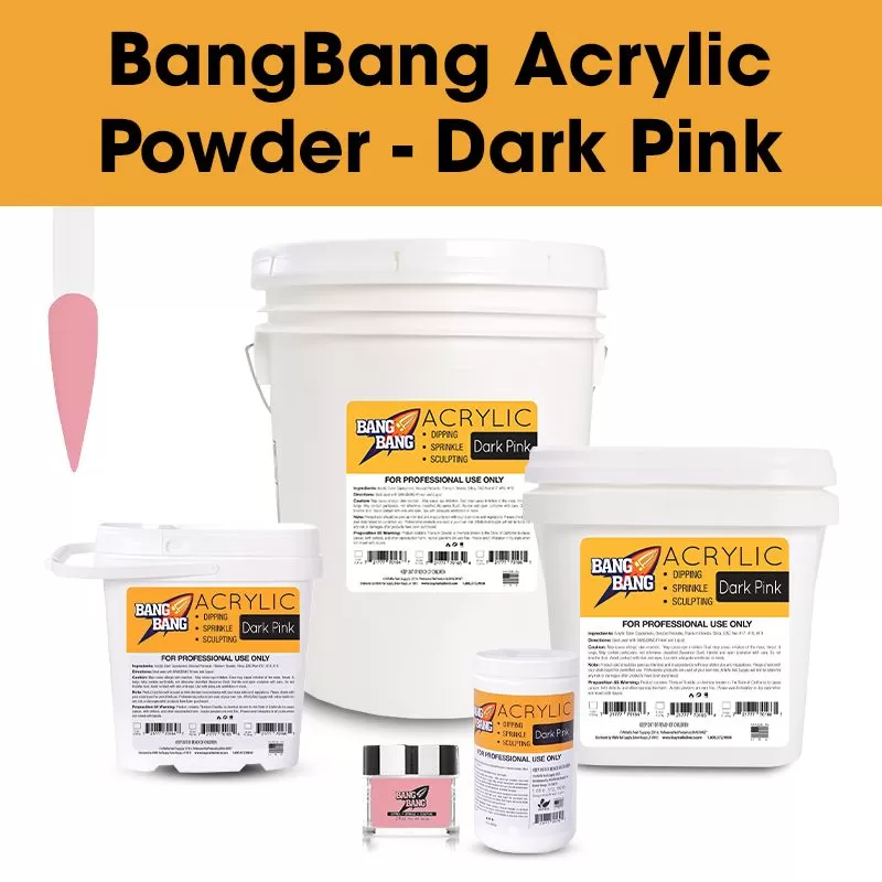 BangBang Acrylic Powder - Dark Pink