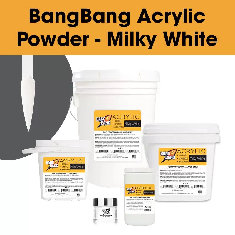 BangBang Acrylic Powder - Milky White