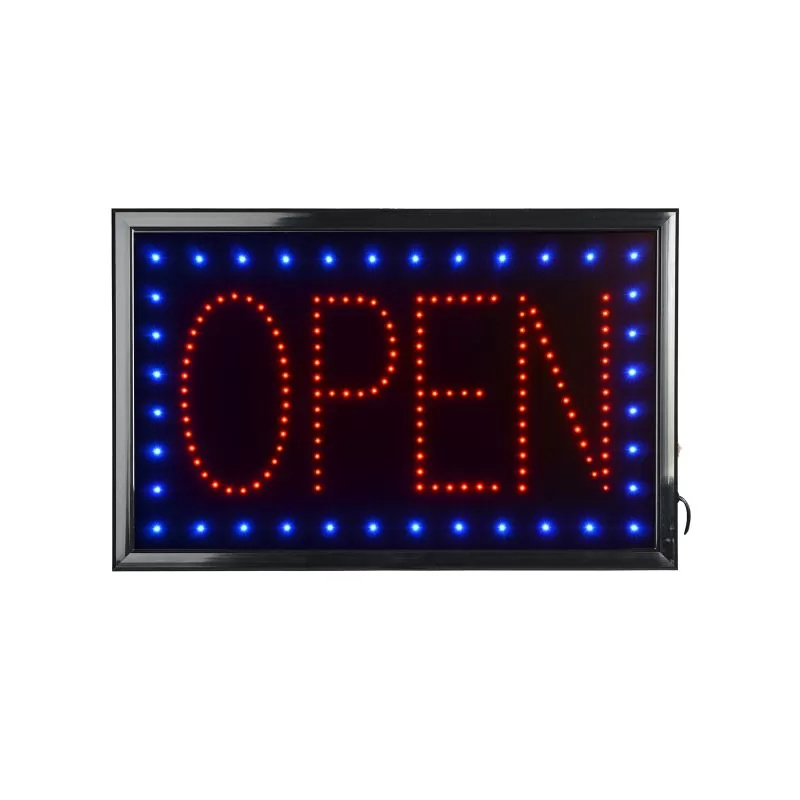Horizontal LED Open Sign 15