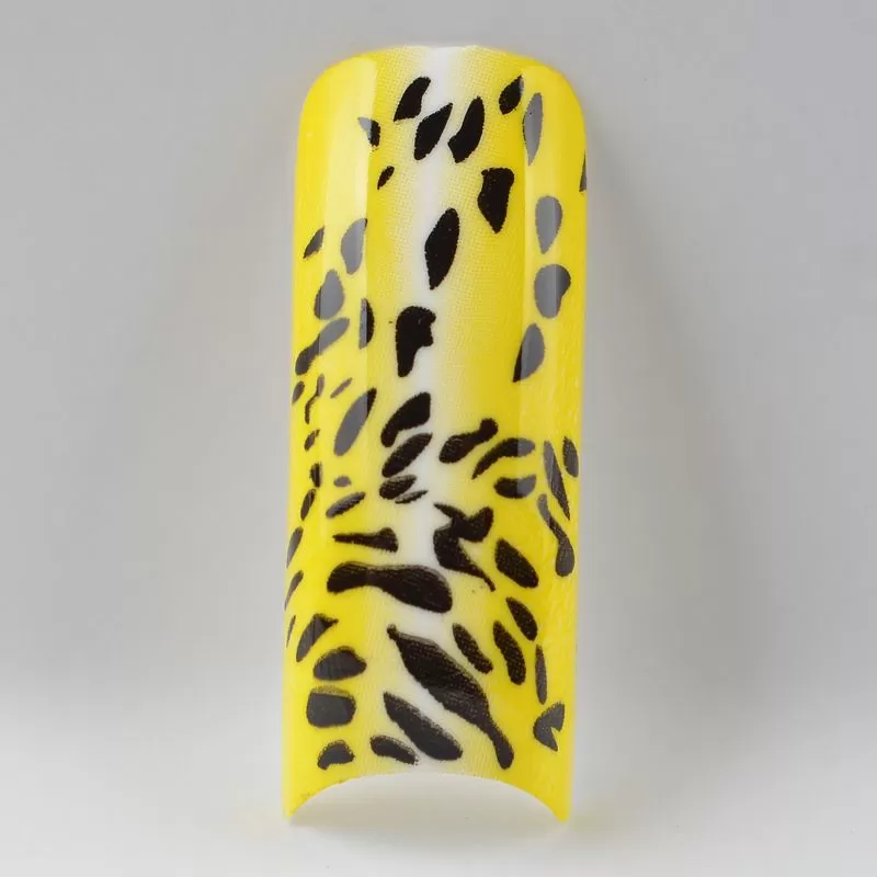 Beyond Design Tip - Leopard Black & Yellow YD2-14 (70 pcs)