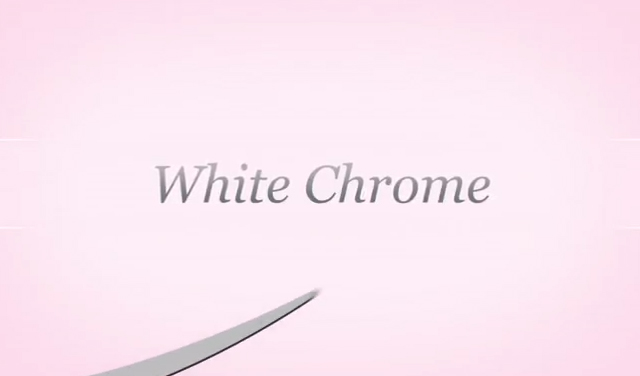 Beyond Sparkling Night White chrome with flake