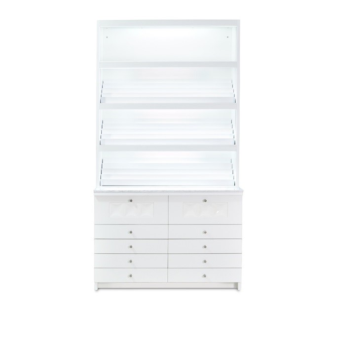 Regis Powder Polish Display Cabinet