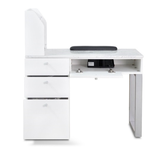 Regis Nail Table Marble Top Single