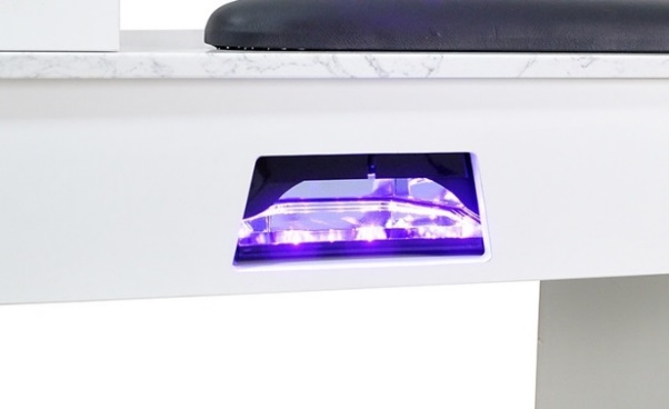 Regis Nail Table Marble Top-Double