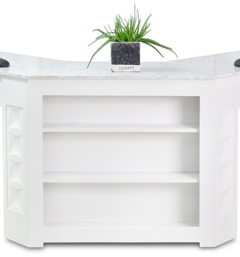 Regis Nail Table Corner Marble Top