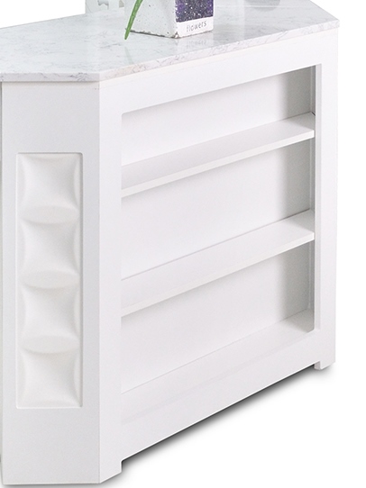 Regis Nail Table Corner Marble Top