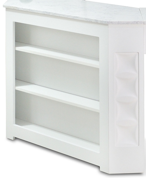 Regis Nail Table Corner Marble Top