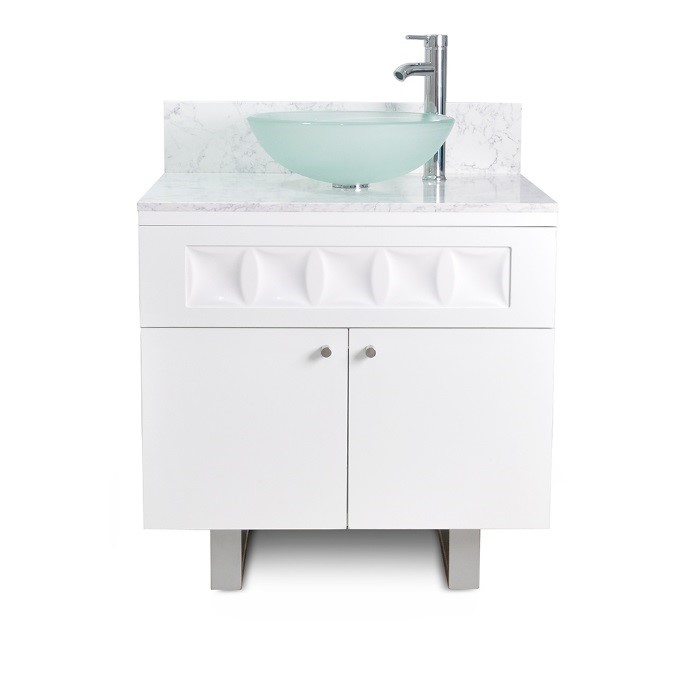 Regis Single Sink Marble Top 30 in